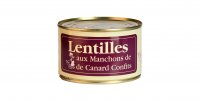 Lentilles aux Manchons de Canard Confits - Canard des Plateaux du Lac