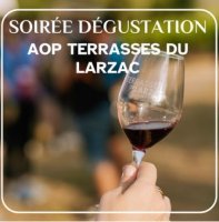 Soir&eacute;e D&eacute;gustation &agrave; la Boutique de la Maison des Vins du Languedoc - L'AOP Terrasses du Larzac