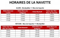Navette bus Saporta 2022 Navette bus Saporta 2022