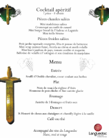 Banquet Vignobles en Sc&egrave;ne