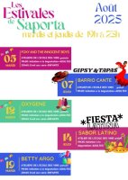Les Estivales de Saporta 2025 Les Estivales de Saporta 2025