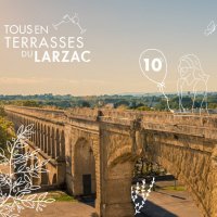 Tous en Terrasses ....du Larzac à la Boutique de la Maison des Vins du Languedoc