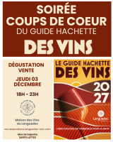 Soir&eacute;e Vins Coups de C&oelig;ur des AOP du Languedoc